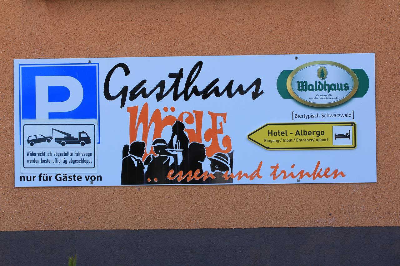 Gasthaus Moesle Reute  Eksteriør billede